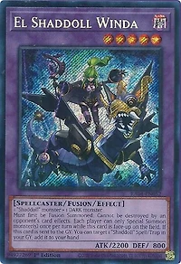 El Shaddoll Winda - RA04-EN052 - Secret Rare - 1st Edition