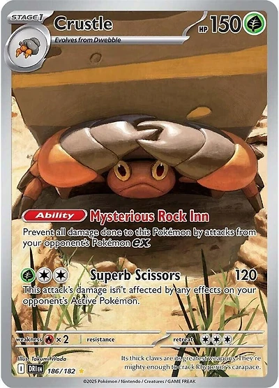 Crustle - 186/182 - Illustration Rare