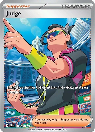 Judge - 222/182 - Ultra Rare