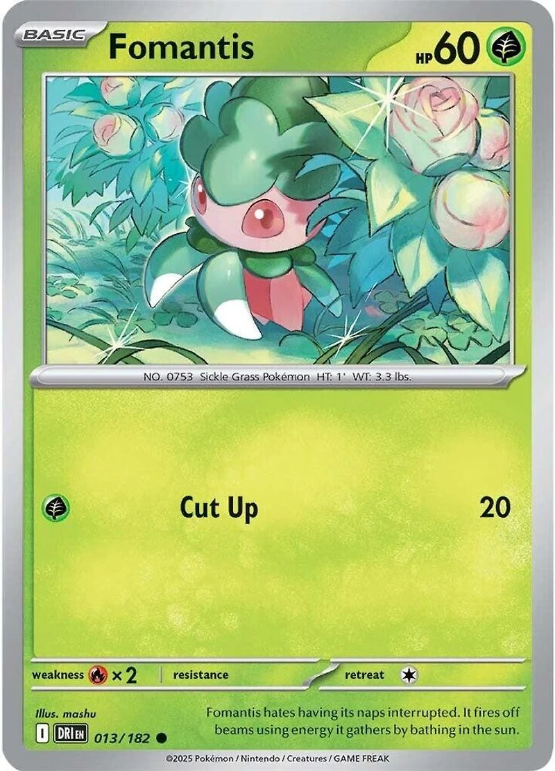 Fomantis - 013/182 - Common - Reverse Holo