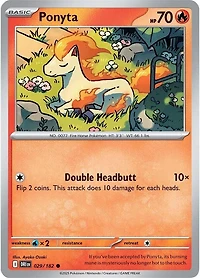 Ponyta - 029/182 - Common - Reverse Holo