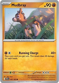 Mudbray - 107/182 - Common - Reverse Holo