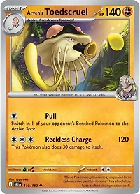 Arven's Toedscruel - 110/182 - Uncommon - Reverse Holo