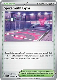 Spikemuth Gym - 169/182 - Uncommon - Reverse Holo