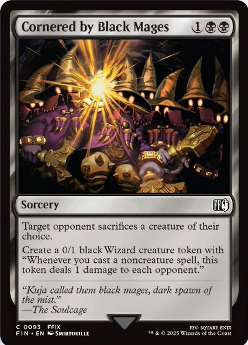 Cornered by Black Mages