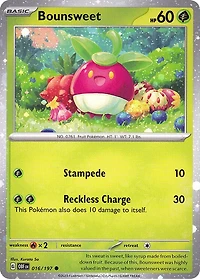 Bounsweet - 016/197 - Cosmos Holo