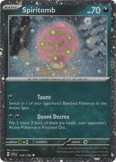 Spiritomb - 129/198 - Cosmos Holo