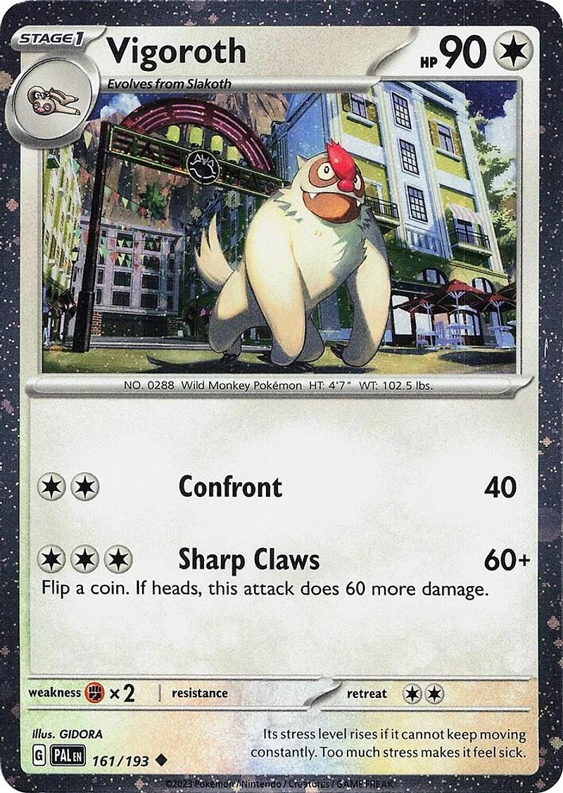 Vigoroth - 161/193 - Cosmos Holo