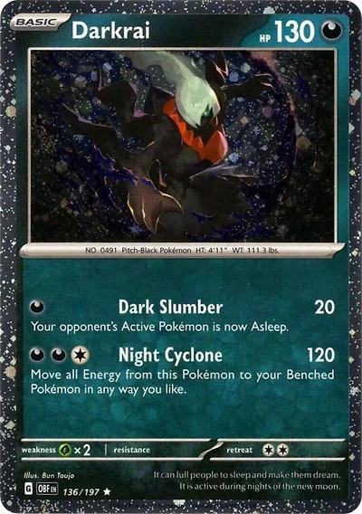 Darkrai - 136/197 - Cosmos Holo