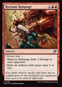 Ruinous Rampage - Foil
