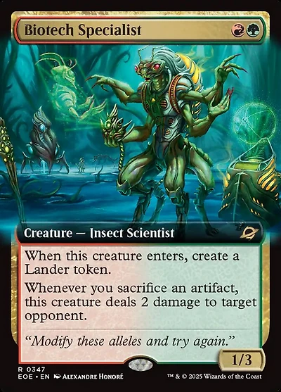 Biotech Specialist - Foil - Extended Art