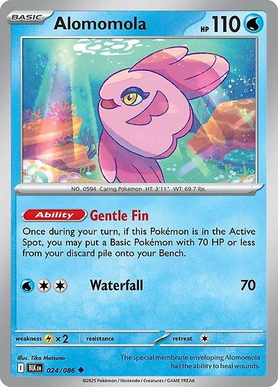 Alomomola - 024/086 - Uncommon - Reverse Holo