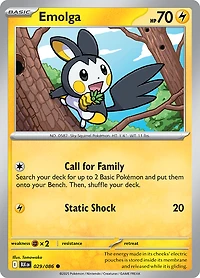 Emolga - 029/086 - Common - Reverse Holo