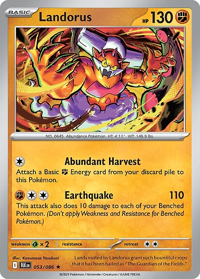 Landorus - 053/086 - Holo Rare