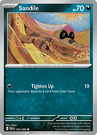 Sandile - 057/086 - Common - Reverse Holo