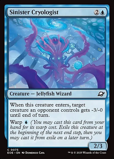 Sinister Cryologist - Foil