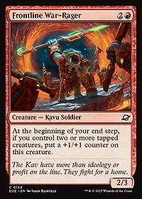 Frontline War-Rager - Foil