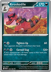 Krookodile - 059/086 - Uncommon - Reverse Holo