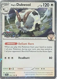 Hop's Dubwool - 136/159 - Best Buy Exclusive Promo - Holo