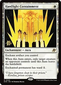 Hardlight Containment - Foil - Prerelease Promo