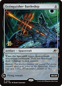 Extinguisher Battleship - Foil - Prerelease Promo