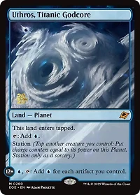 Uthros, Titanic Godcore - Foil - Prerelease Promo