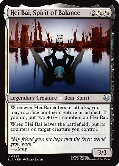Hei Bai, Spirit of Balance
