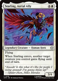 Starling, Aerial Ally