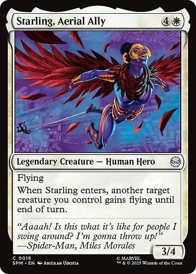 Starling, Aerial Ally - Foil