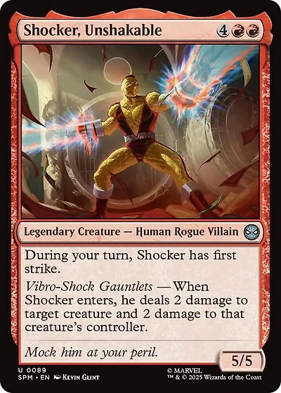 Shocker, Unshakable - Foil