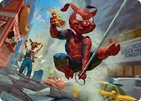 Spider-Ham, Peter Porker Art Card