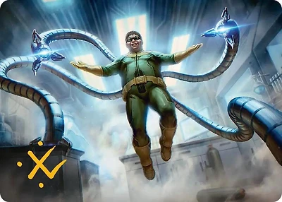 Doctor Octopus, Master Planner Art Card (25/54) - Gold-Stamped Signature