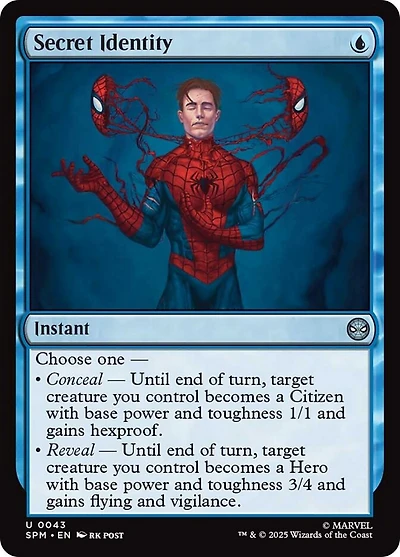 Secret Identity - Foil