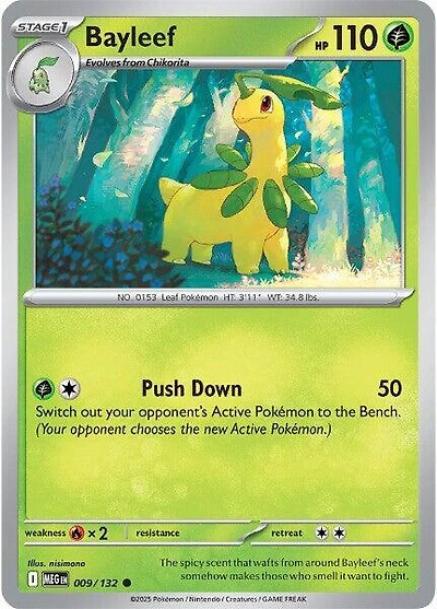 Bayleef - 009/132 - Common - Reverse Holo