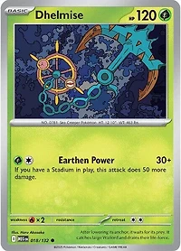 Dhelmise - 018/132 - Common - Reverse Holo