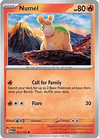 Numel - 021/132 - Common - Reverse Holo