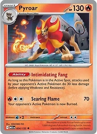 Pyroar - 024/132 - Uncommon - Reverse Holo
