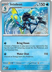 Inteleon - 041/132 - Uncommon - Reverse Holo