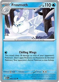 Frosmoth - 043/132 - Uncommon - Reverse Holo