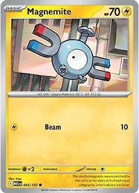 Magnemite - 045/132 - Common - Reverse Holo