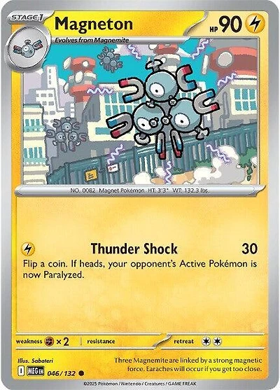 Magneton - 046/132 - Common - Reverse Holo
