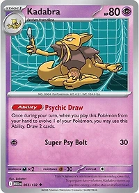 Kadabra - 055/132 - Uncommon - Reverse Holo