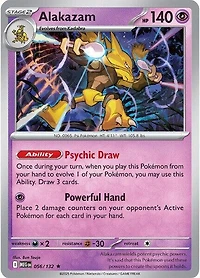 Alakazam - 056/132 - Holo Rare