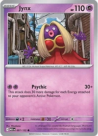 Jynx - 057/132 - Common - Reverse Holo