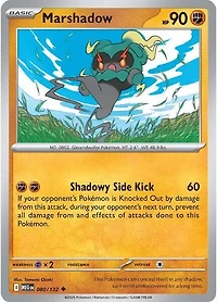 Marshadow - 080/132 - Uncommon - Reverse Holo