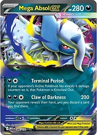 Mega Absol ex - 086/132 - Double Rare
