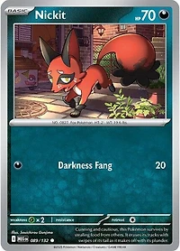 Nickit - 089/132 - Common - Reverse Holo