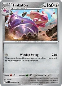 Tinkaton - 098/132 - Uncommon - Reverse Holo