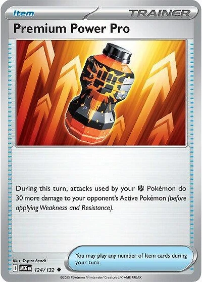 Premium Power Pro - 124/132 - Uncommon - Reverse Holo