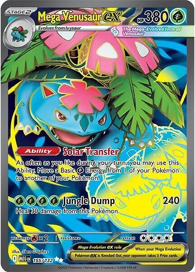 Mega Venusaur ex - 155/132 - Ultra Rare